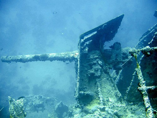 Thistlegorm - vrak lodi - Egypt