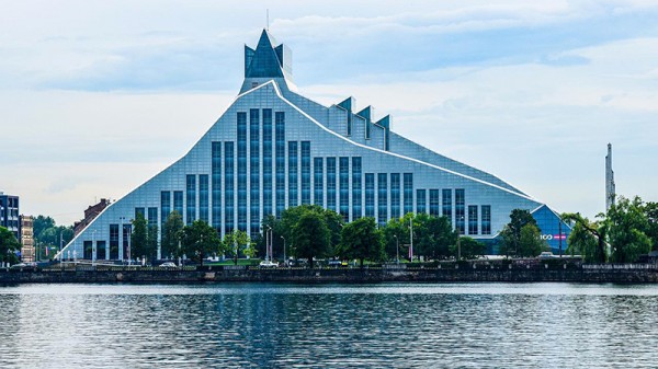 Knihovna - Riga, Lotyšsko