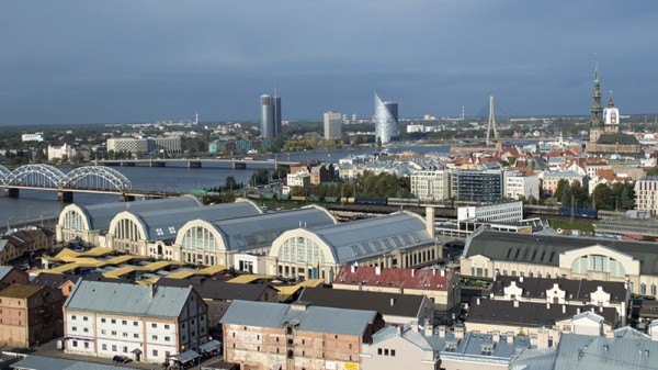 Centraltirgus, tržiště - Riga, Lotyšsko