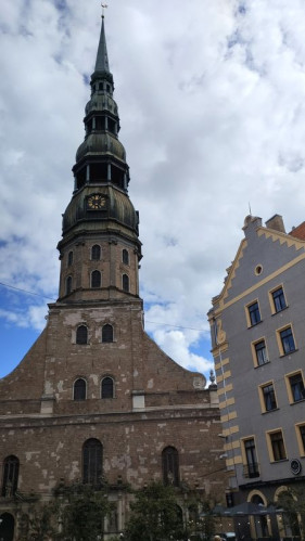 Kostel sv. Petra - Riga, Lotyšsko
