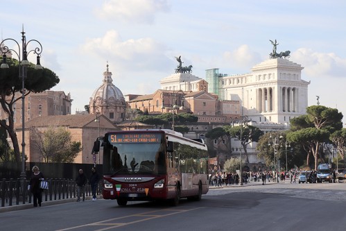 Řím - autobus