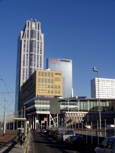 Moderní zástavba - Rotterdam, Nizozemsko