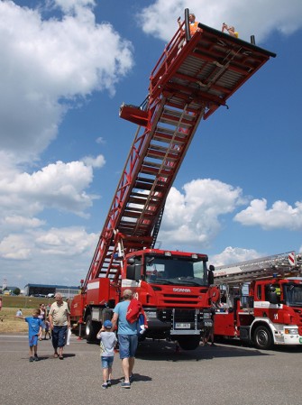 Runway festival Letiště Praha 2017 - hasičská technika