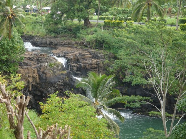 Vodopád Falefa - Samoa, Polynésie