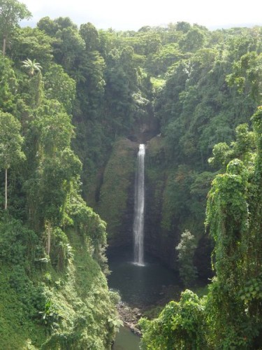 Vodopád Sopoaga - Samoa, Polynésie