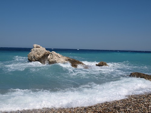 Pláž Kokkari Samos