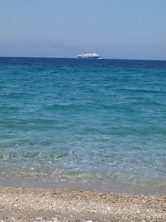 Kokkari - hlavní pláž - Samos