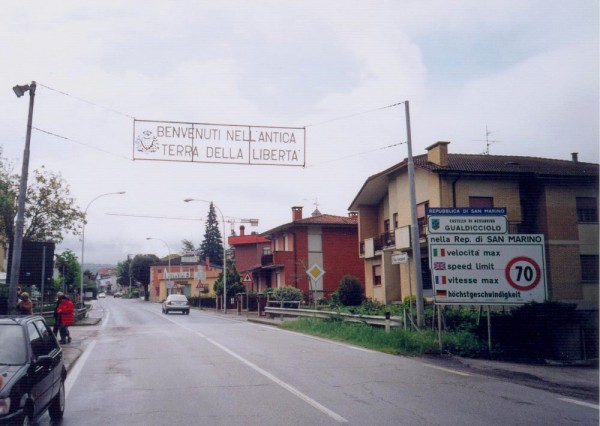 Hraniční přechod - San Marino