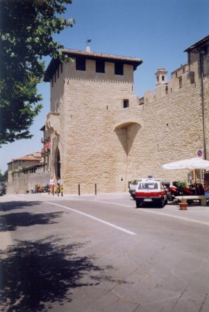 Opevnění města - San Marino