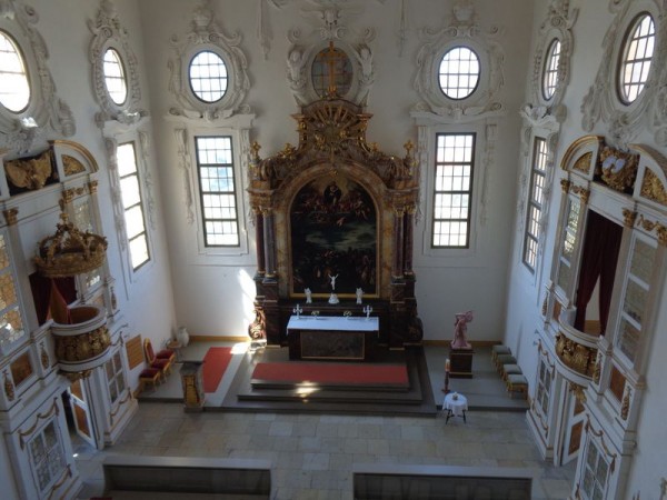 Moritzburg, kaple - zámky Sasko, Německo