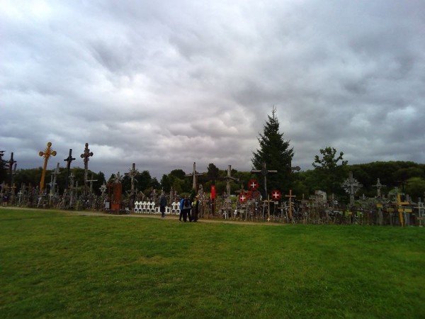 Hora Křížů, pohled - Litva