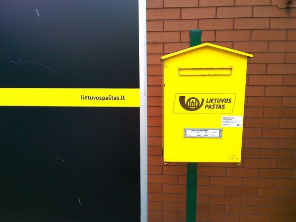 Litevská poštovní schránka - Litva