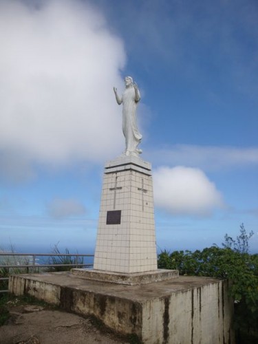 Socha Ježíše Krista, Mount Tapochao - Severní Mariany, Mikronésie, Tichomoří