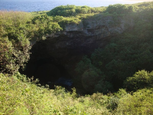 Výlet Grotto - Severní Mariany, Mikronésie, Tichomoří