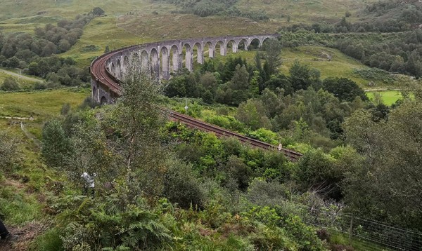 Glennfinnan, viadukt - Skotsko