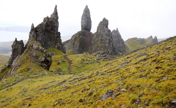 Ostrov Skye, Old Man of Storr - Skotsko