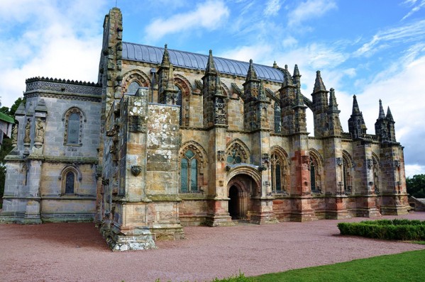 Rosslynská kaple - Skotsko