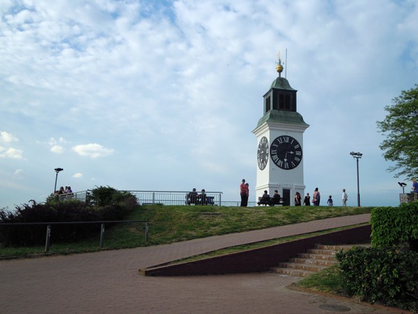 Věž s hodinami,Novi Sad - Srbsko