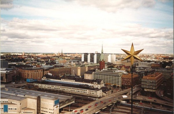 Výhled na město - Stockholm, Švédsko