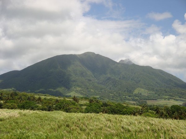 Mount Liamuiga - Svatý Kryštof a Nevis, karibské ostrovy