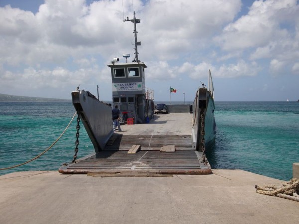 Trajekt na Nevis - Svatý Kryštof a Nevis, karibské ostrovy