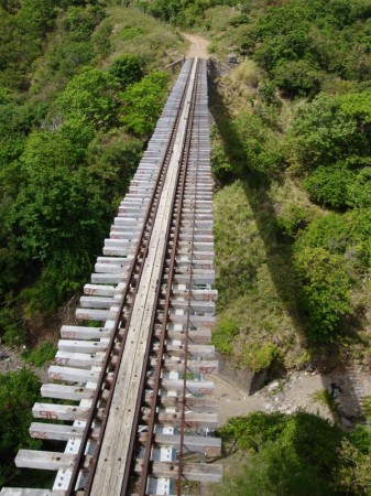 Železnice - Svatý Kryštof a Nevis, karibské ostrovy