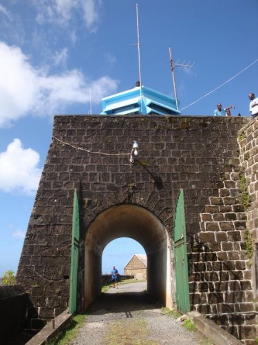 Fort Charlotte, brána - Svatý Vincenc, Karibik