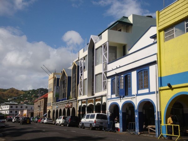 Kingstown, ulice - Svatý Vincenc, Karibik