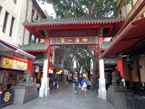 Čínská čtvrť - Sydney