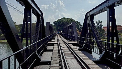 Thajsko - most přes řeku Kwai