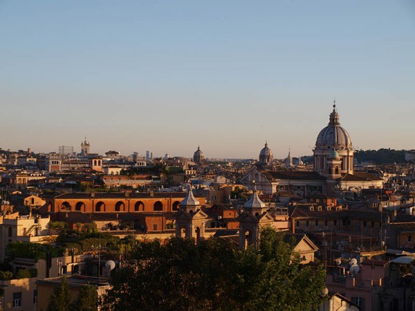 Výhled na Řím z Pinciano