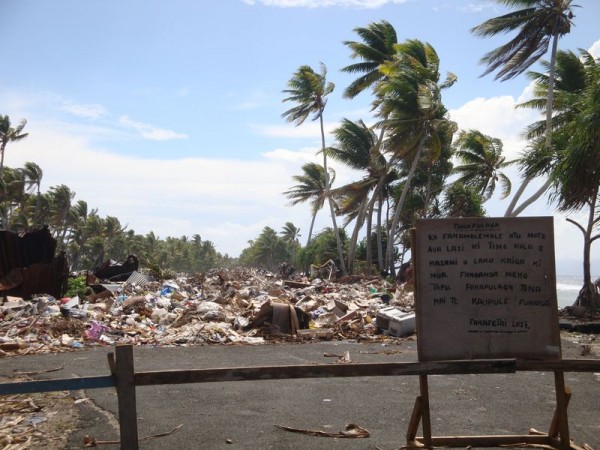 Skládka - Tuvalu, Oceánie