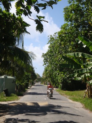 Vaiaku Road - Tuvalu, Oceánie