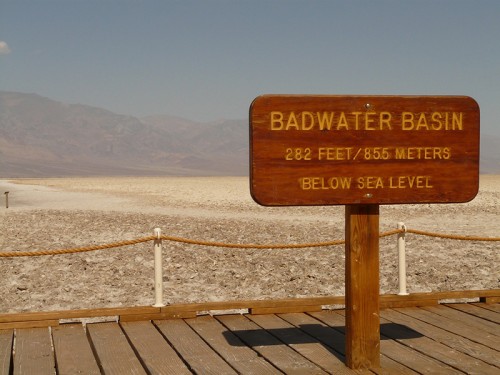Badwater - Údolí smrti