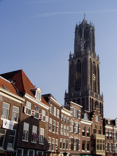 Věž katedrály - Utrecht, Nizozemsko