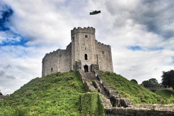 Hrad Cardiff - Wales, Velká Británie