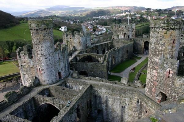 Hrad Conwy - Wales, Velká Británie