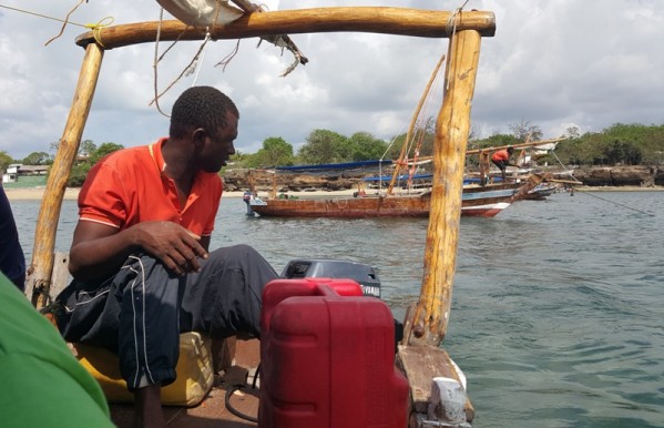 Výlet lodí - Zanzibar