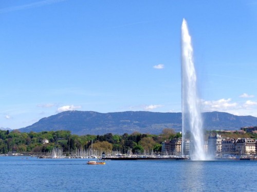 Vodotrysk - Ženeva