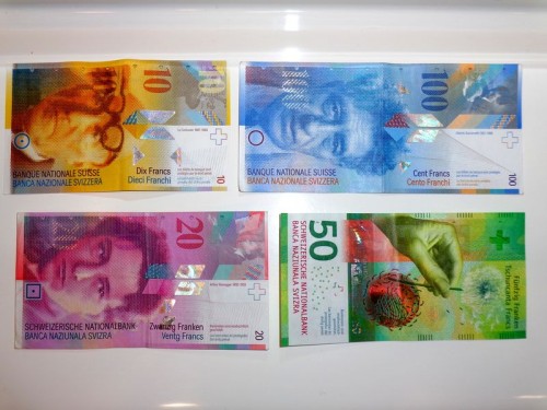 Švýcarské franky