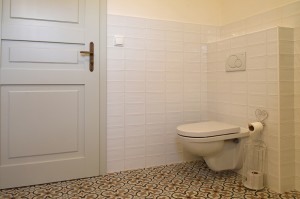 Koupelna, wc - Ubytování u Letiště Praha