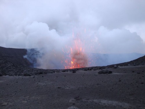 Vanuatu - Mt. Yasur, láva